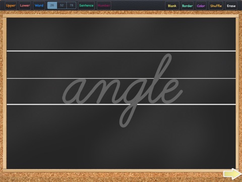 Cursive Practice FullScreen screenshot 3