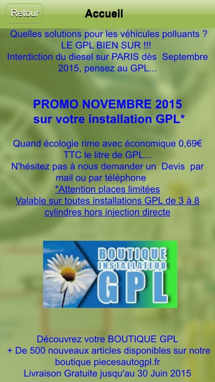 Installateur GPL