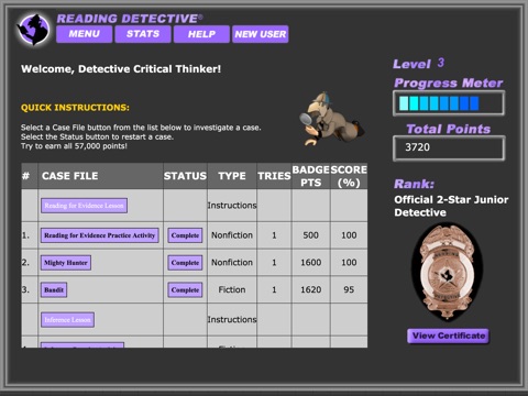 Reading Detective® Beginning screenshot 3