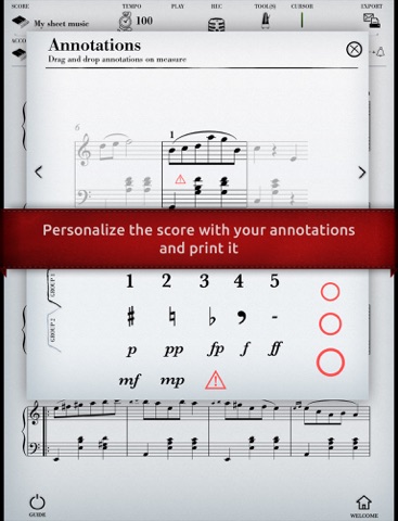 Play Chopin – Valse n°19 (partition interactive pour piano) screenshot 4