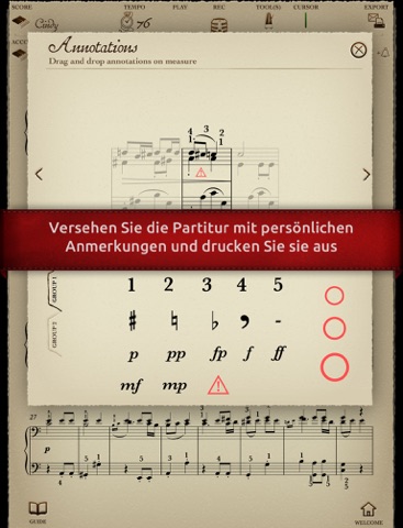 Play Mozart: Concerto pour piano n° 21 (partition interactive pour piano) screenshot 3