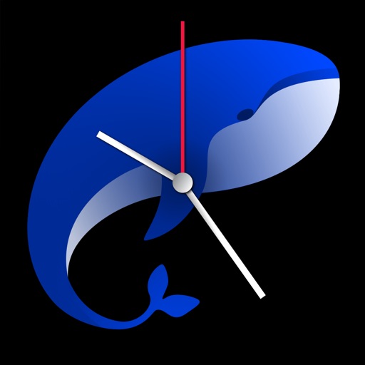 Whale Clock by Burning Flowers, LLC