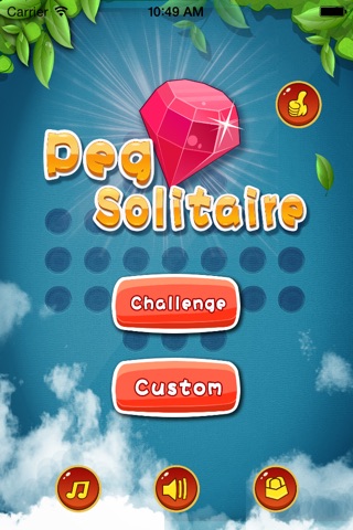 Peg Solitaire - Free screenshot 3