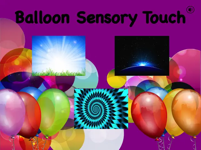 Balloon Sensory Touch, game for IOS