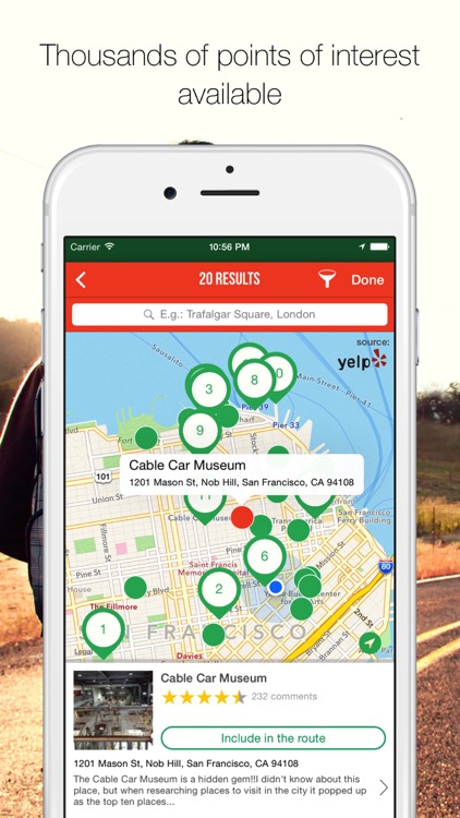 MyTRIPS - Route planner, trip organizer, offline maps, city guides screenshot-3