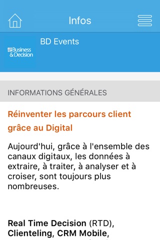 Business & Decision Evénements screenshot 2