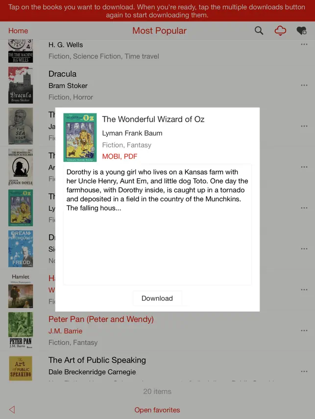 Screenshot 3 Marvin (free edition) - eBook reader for epub iphone