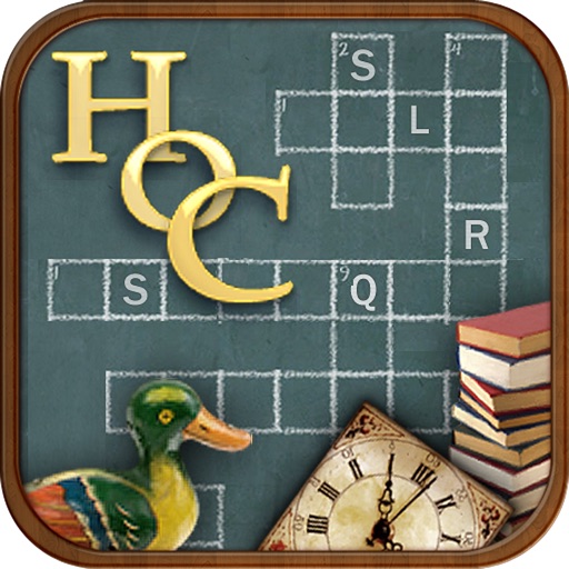 Hidden Object Crosswords HD iOS App