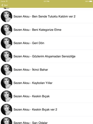 AkorAra for iPad - Güncel & Eski Gitar Akor,Tab,Sözleri screenshot 2