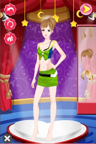 Girl Dress Up - Summer Fashion, model makeup screenshot 4