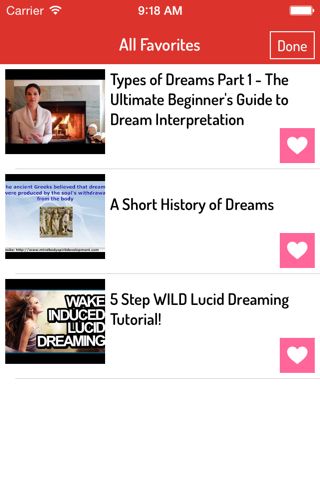 Dream Meanings - Dream Interpretation & Meaning Of Dreams screenshot 3