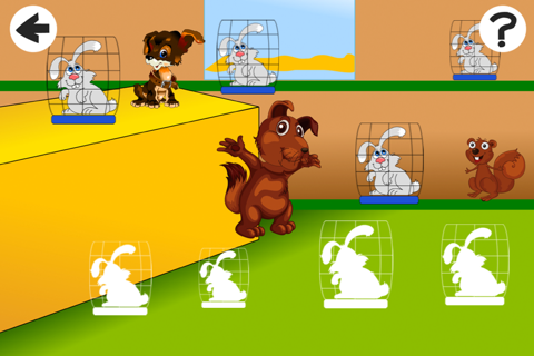 A Sort By Size Game for Children: Learn and Play with Pets screenshot 4