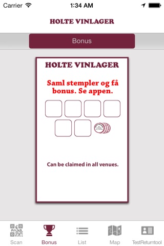 Holte Vinlager screenshot 2