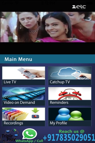 Mobile TV Live TV  Triple Play screenshot 3