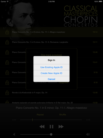 Chopin: Concertosのおすすめ画像5