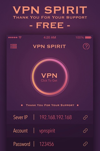 VPN Spirit screenshot 2