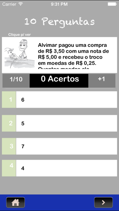 How to cancel & delete Simulado Olimpíadas de Matemática - OBMEP Nivel 1 from iphone & ipad 3