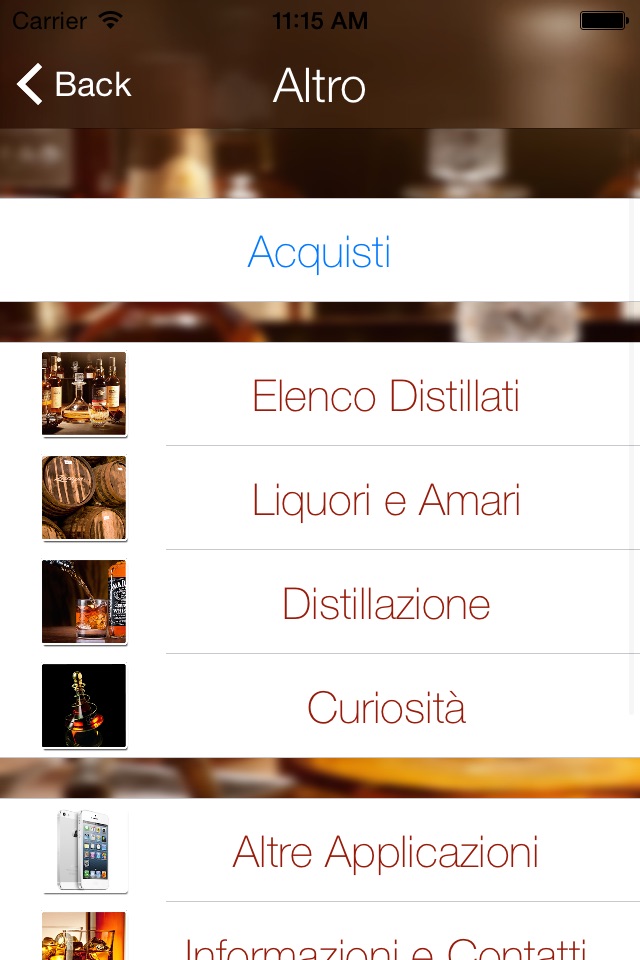 Degusta Distillati screenshot 4