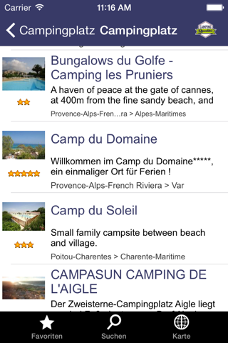 Campingführer Camping Qualité screenshot 4