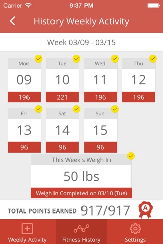 Scorecard App - Max Impact Fitness screenshot 3