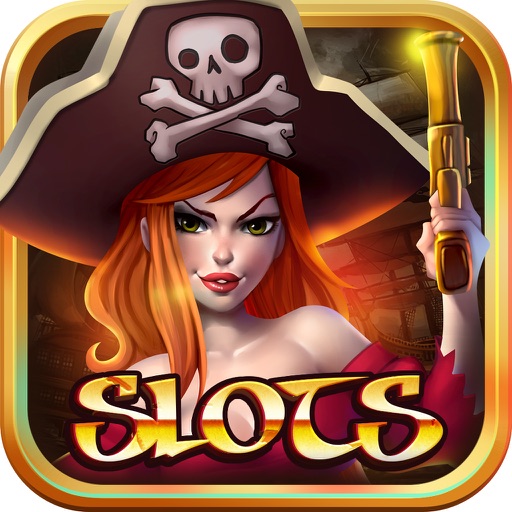 Slots Miss 777 Pirate Queen: Caribbean Bay Jackpot Fortune - Vegas Slot-Machines iOS App