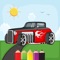 Cars colouring book is a free Coloring and drawing games for Kids and adults