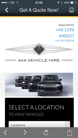 4x4 Vehicle Hire HeadOffice(圖4)-速報App