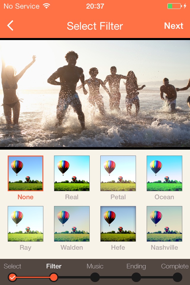 SlideStory - Create a slideshow movie and a snap video screenshot 3