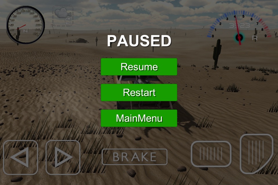 Desert Driver 3D Simulator Free screenshot 4