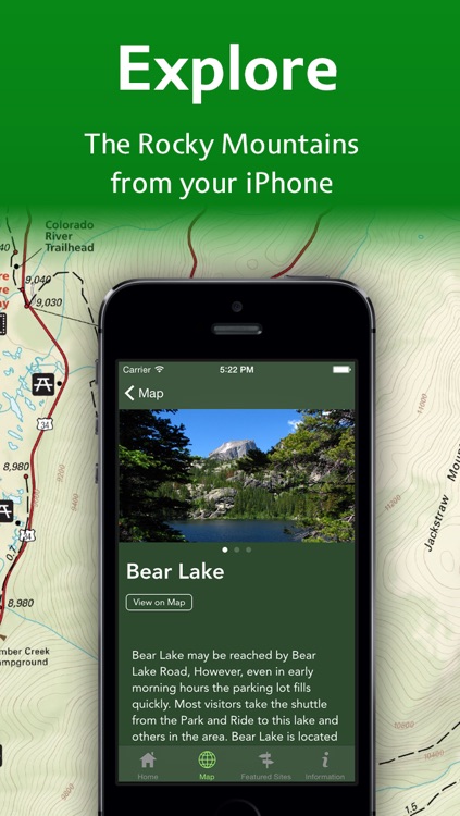 Equator Maps: Rocky Mountain National Park