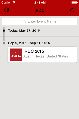 IRDC 2015 screenshot 2