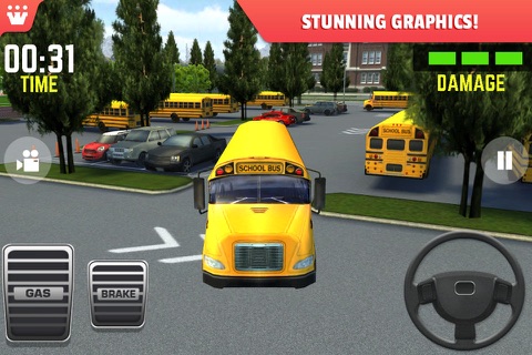 High School Bus Parking screenshot 4