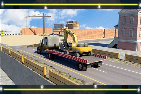 Heavy Equipment Transporter Truck - Excavator - Road Roller - Crane screenshot 4