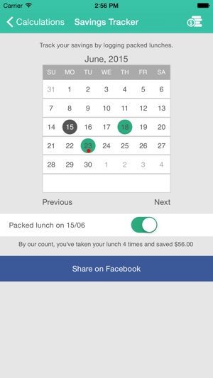 Lunch Saver - Savings Goals(圖1)-速報App