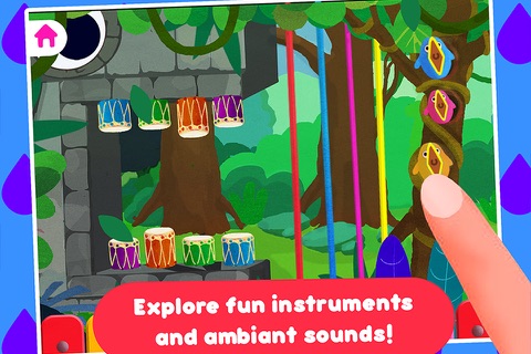 Animal Band Music Box - Fun sound and nursery rhymes jam app for your toddler and preschool aged children screenshot 3