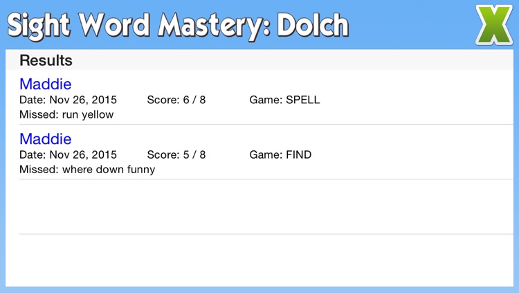 Sight Word Mastery: Dolch screenshot-4