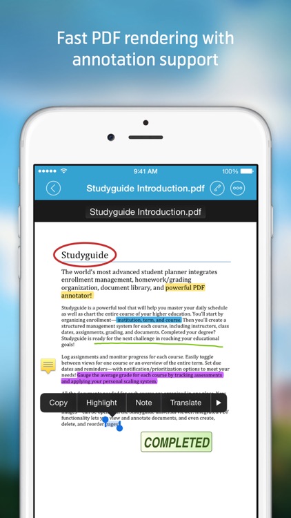 Studyguide - Student planner screenshot-2