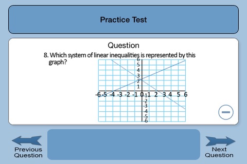Common Core Math Algebra-II Practice Test screenshot 2