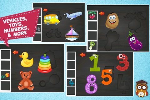 Amazing Shapes Puzzle -Educational Word Learning Game for Kids & Toddlers screenshot 3