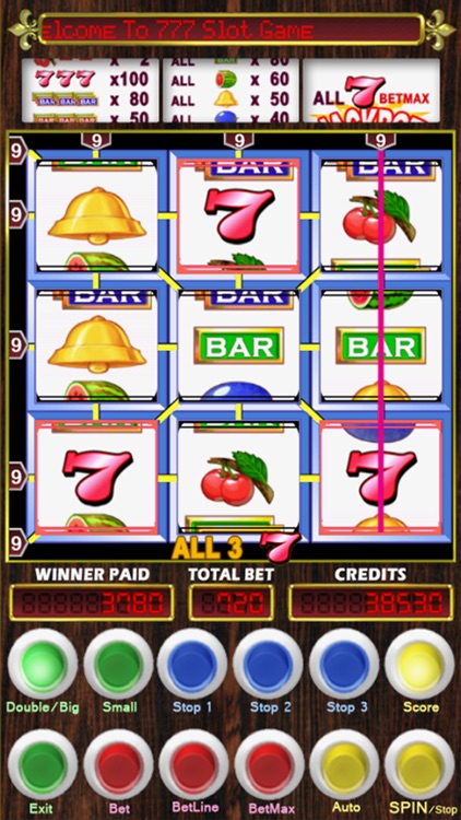 triple 7 fruit machine