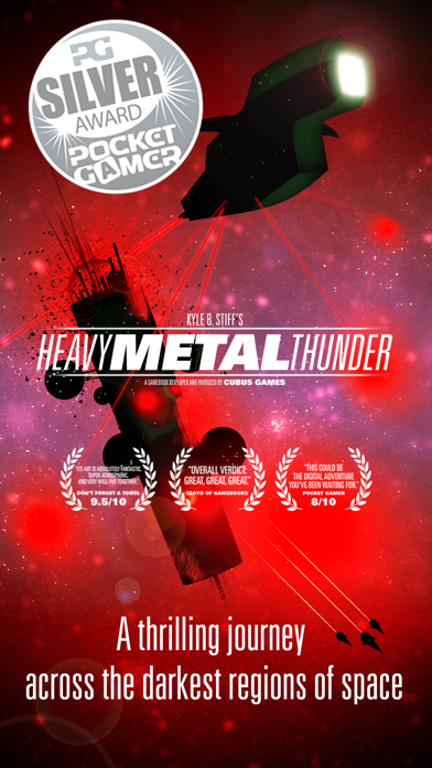 How to cancel & delete Heavy Metal Thunder - The Interactive SciFi Gamebook from iphone & ipad 1
