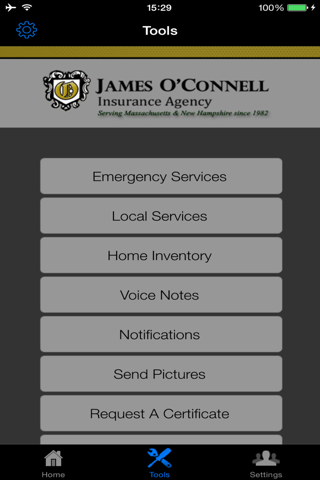James O'Connell Insurance screenshot 2
