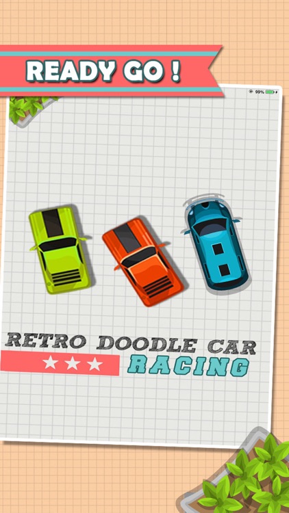 A Doodle Retro Car Race - Nitro Street Racing