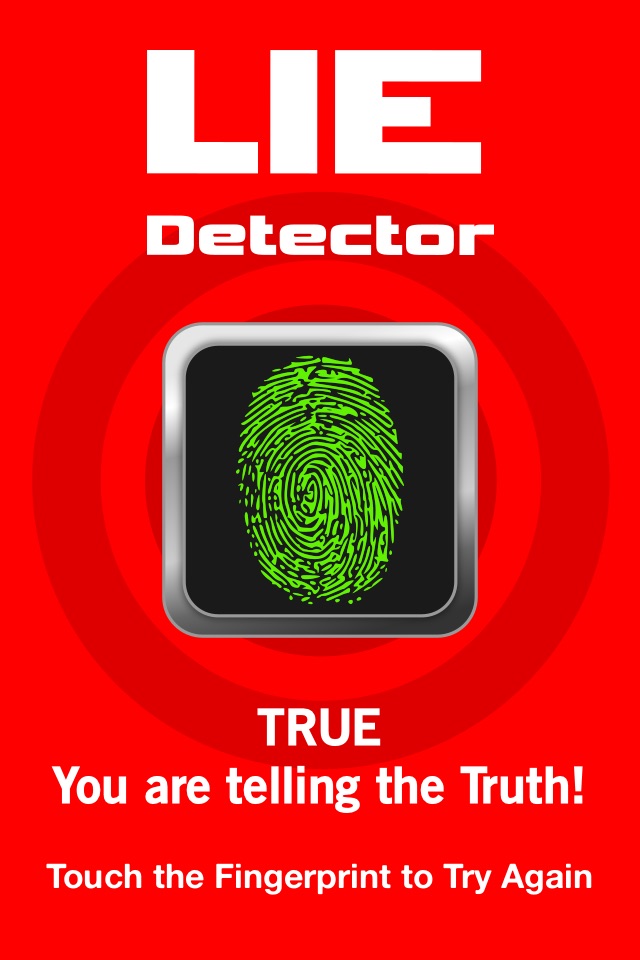 Lie Detector Test - True or False Fingerprint Scanner Prank screenshot 2