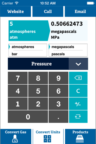 Gas and Unit Converter screenshot 3