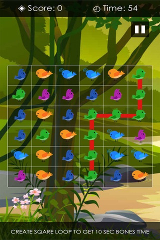 Timed Bird Fun Matching - Addictive Birds Connect Mania screenshot 3