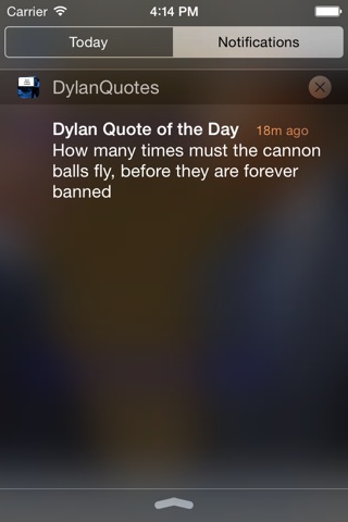 DylanQuotes screenshot 3