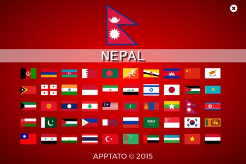 Countries of Asia screenshot 3