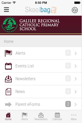 Galilee Regional Catholic Primary School - Skoolbag screenshot 3
