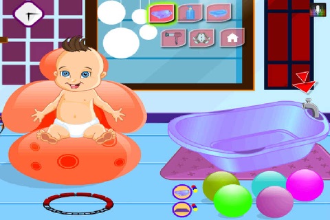 Baby Bathing Dress Up Makeover Care for Girls Kids in Preschool Kindergarten screenshot 3